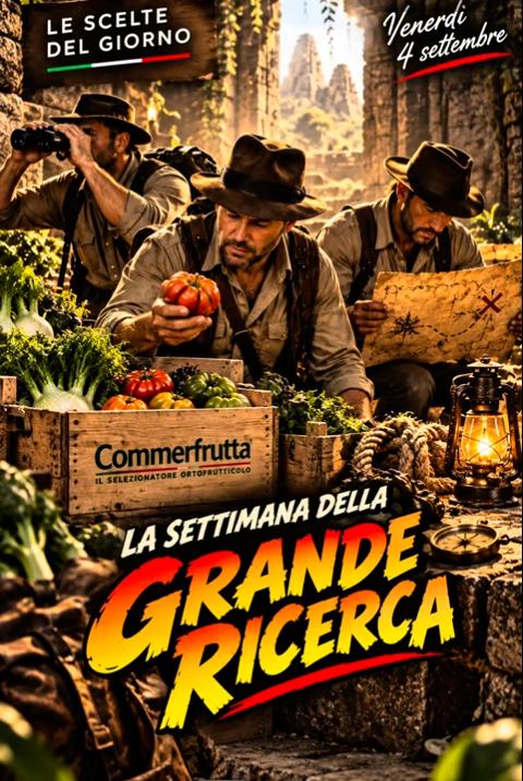 Le scelte del giorno - Venerdì 4 settembre 2026